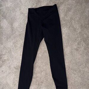 LULULEMON BLACK HIGH-RISE LEGGINGS 28"/ SIZE 8- NEW